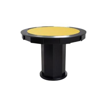 Imagem de Mesa de Carteado com Gavetas e Porta copos - 1,09x0,80 - Com xadrez - Havana