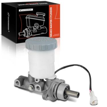 Imagem de A-Premium Cilindro mestre de freio com reservatório e tampa compatível com veículos Suzuki - Esteem 1995-2002, Samurai 1989-1995 - Substitua OEM # 5110060G00, 5110061G00, 5110070A40
