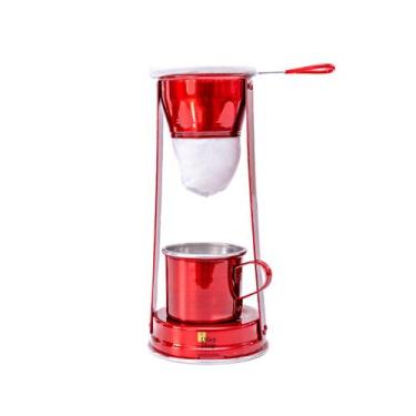 Imagem de Caneca Com Mancebo Suporte Coador De Café Cantinho Do Café - DA ALUMIN