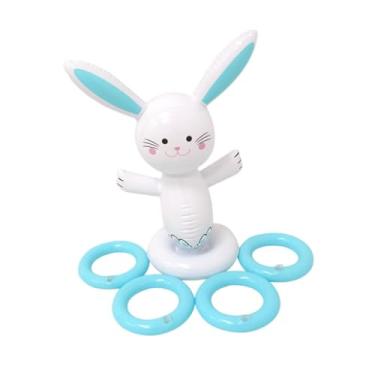 Imagem de YIJU Anéis infláveis ​​de jogador de brinquedo esporte de brinquedo engraçado flutua de água de atividade de festa de festa de festa ao ar livre piscina de