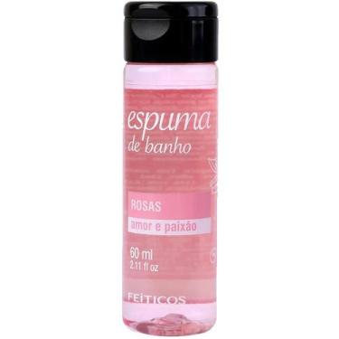 Imagem de Espuma De Banho Rosas Amor E Paixão 60ml Feitiços
