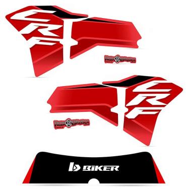 Imagem de Adesivo Take Kit Plástico Biker My25 Crf 230 2008 a 2021