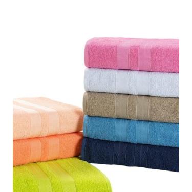 Imagem de Kit 10 Toalhas de Banho 100% Algodão Enxuta - Caricinha - Central Toal