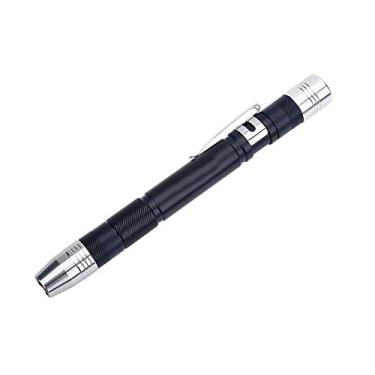 Imagem de Mini lanterna de lanterna portátil liga de alumínio portátil tocha leve flash Outdoor para caminhar noturno emergência feita de qualidade de alumínio de qualidade 150mm