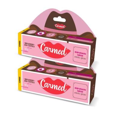 Imagem de Kit 2 und Carmed Brigadeiro Boiadeira Hidratante Labial 10gr - Cimed