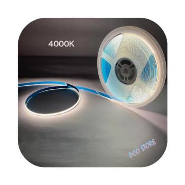 Imagem de Fita De Led Cob 12v 5m Ip20 320 Led/m 14w/m Branco Neutro - PCO