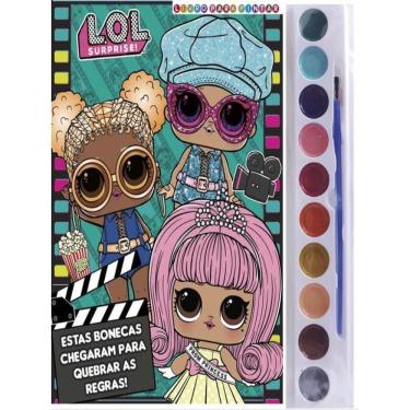 Imagem de Lol Surprise! Livro Para Pintar Com Aquarela