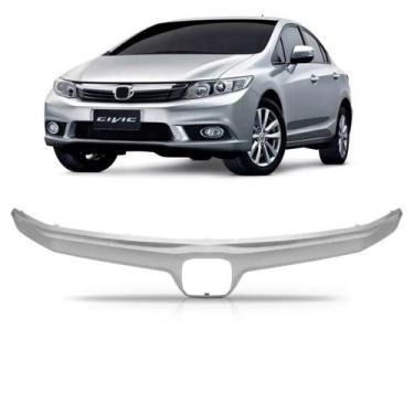 Imagem de Friso grade honda civic 2012 2013 2014 cromado - SP ACESSÓRIOS