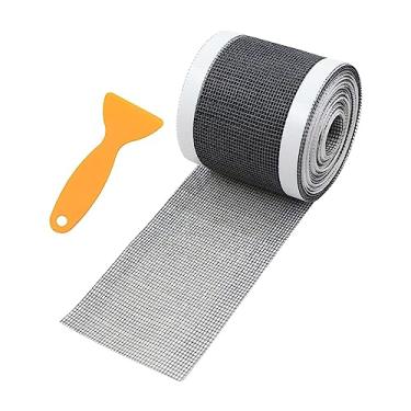 Imagem de IEUDNS Adesivo coletor de cabelo para ralo de chão do chuveiro, filtro de cabelo do banheiro, capa de drenagem descartável, rolo de 157,5 polegadas para pias