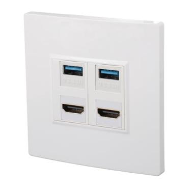 Imagem de Placa W de 4 Portas da Interface Multimídia HD Com Porta USB 3.0 e 4K 60Hz para Projetor de Disco Rígido de TV de Computador