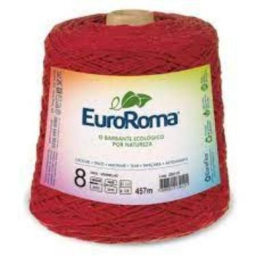 Imagem de Barbante euro  8 600g - ABC7898451135227, VERMELHO FERRARI