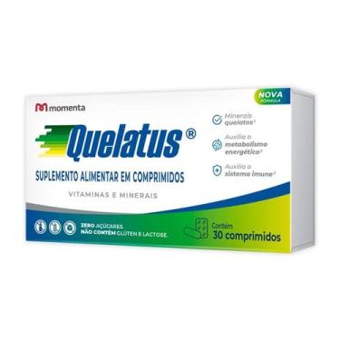 Imagem de Suplemento Alimentar Quelatus - 30cpr - Momenta