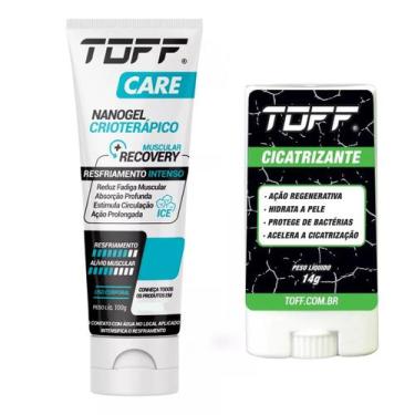 Imagem de Kit Pomada Cicatrizante Stick + Creme CrioTerápico NanoGel - TOFF