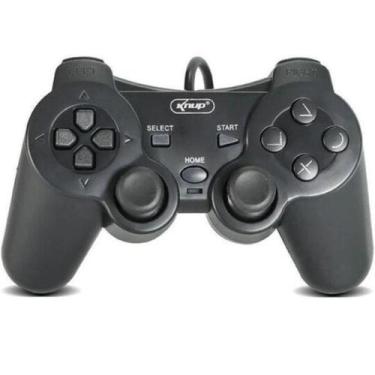 Imagem de Controle joystick usb com fio para pc e notebook em embalagem de saco 