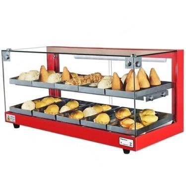 Imagem de BD10 - Estufa Beta para salgados de 10 bandejas Dupla Vermelha - 220V 