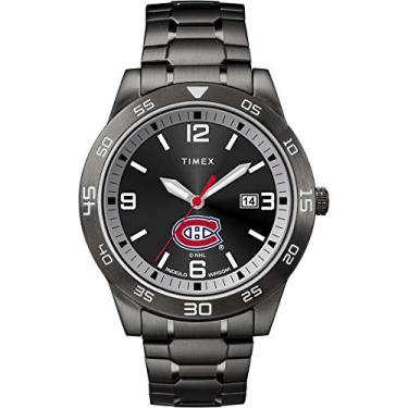 Imagem de Timex NHL Relógio masculino Acclaim de 42 mm, MONTREAL Canadians, Moderno