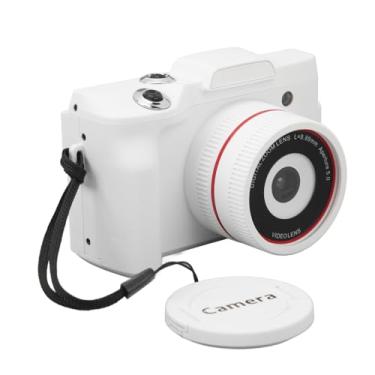 Imagem de Câmera digital 4K, zoom digital colorido de 16 MP 16 x, estabilização, câmera de vídeo inteligente, câmera de vlogging portátil, para crianças iniciantes