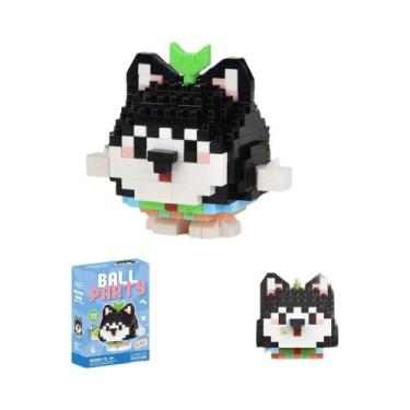 Imagem de Mini Blocos de Construção 3D - Modelo de Diamante de Animal - Brinqued