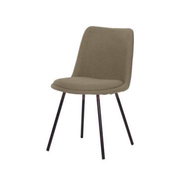 Imagem de Cadeira De Jantar Selene Rivatti - Boucle Cinza Quente