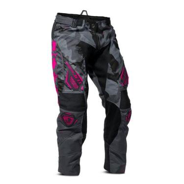 Imagem de Calça Infantil Motocross Trilha - Jett Factory Edition 3, Pink, 12