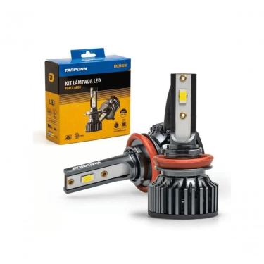Imagem de Kit Lampada Led Tarponn Force 6000 H8|h9 Premium Par