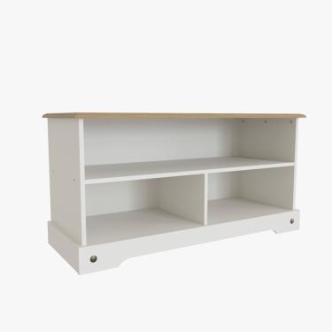 Imagem de Rack Tv Corona Mexicana Creme-carvalho