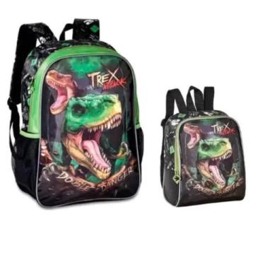 Imagem de Kit Mochila de Costas Escolar Infantil G + Lancheira Clio TX3463JKIT D
