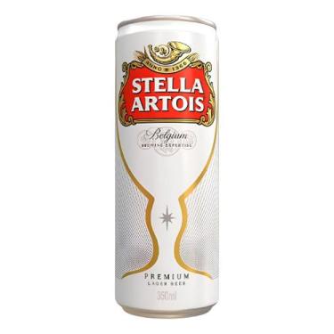 Imagem de Cerveja Puro Malte Lata 350ml Stella Artois Kit 8 Unidades