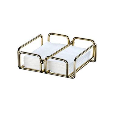 Imagem de Porta guardanapos grande dourado - Attuale - Future