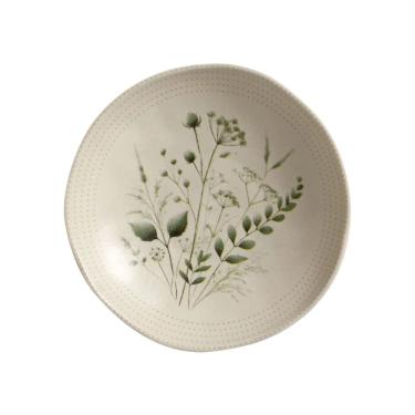 Imagem de Prato Fundo Em Cerâmica Orgânico Ammi 21,2cm Porto Brasil