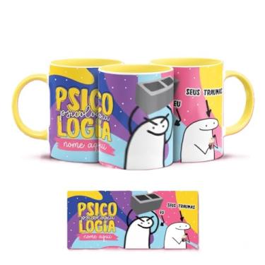 Imagem de Caneca Profissões Criativa – Personalizado em Porcelana para Profissionais (Psicologia)