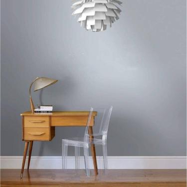 Imagem de Rodapé de MDF Frisado de 8cm x 2,40m Rende 2,4 Metros Moldufama 802 Branco