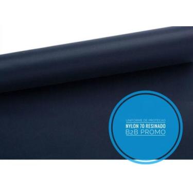Imagem de 5 Metros - Tecido Nylon 70 PRETO Resinado Hidro Repelente Guarda Chuva