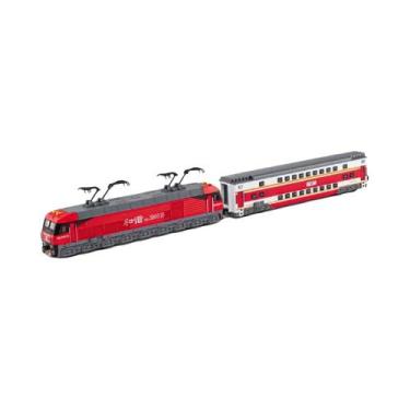 Imagem de Trem De Brinquedo Educativo Infantil DONGFENG HEXIE Em Escala 1:87, Mo