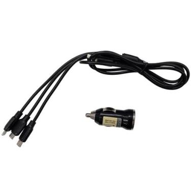 Imagem de Cabo 10 em 1 Multi Carregador 12V Veicular - Luxcar