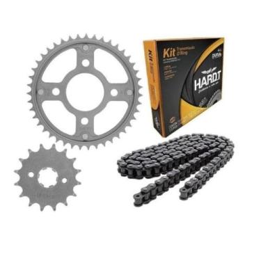 Imagem de Kit Relação Transmissão Com Retentor Honda Fan 150 E 160 - HARDT