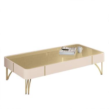 Imagem de Mesa De Centro Cadenza Off White-champanhe Hb Móveis Off White-champanhe