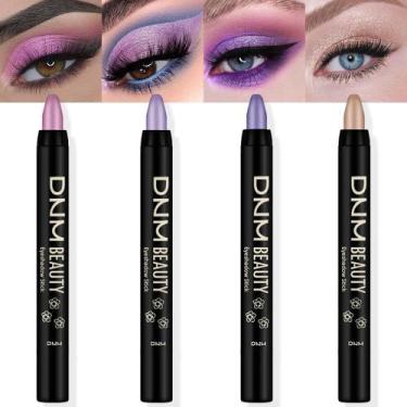 Imagem de Conjunto de 4 Palitos de Sombra Cremosa Kaely - À Prova D'Água