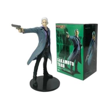Imagem de 21cm Anime SAKAMOTO DAYS Sakamoto Taro Action Figure PVC Brinquedo Par