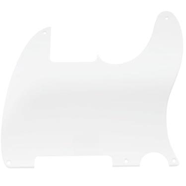 Imagem de Musiclily 5 Furos Escudo Guitarra Pickguard para Fender EUA/Mexicanao Telecaster Esquire,1 Camada Branco