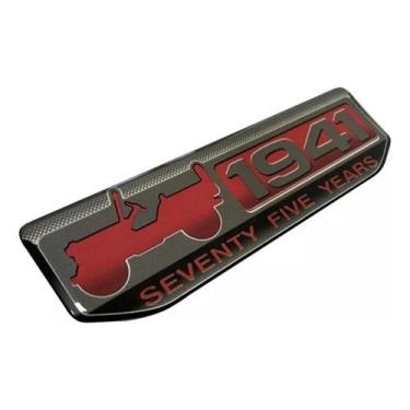 Imagem de Emblema Jeep Renegade Wrangler Compass 1941 75 Anos Res14 - Spts