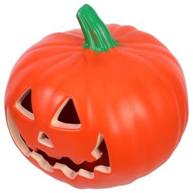 Imagem de TOYANDONA Luz De Abóbora LED Para Halloween - Lanterna De Plástico Oca Que Muda De Cor Para Exibição De Abóboras Ao Ar Livre No Quintal Varanda De Halloween Lâmpada De Casa