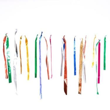 Imagem de Varal de Fitas Metalizadas Decoração de Teto para Festas 100 Metros (Multicolor)