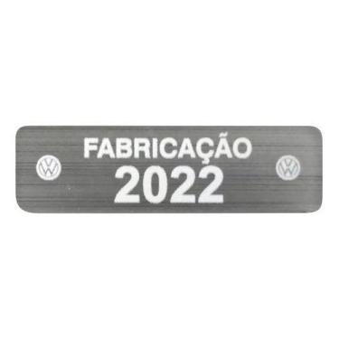 Imagem de Adesivo Etiqueta Ano Fabricação Compatível Volkswagen 2022 - SPTS