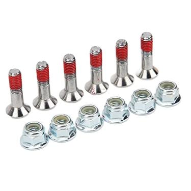 Imagem de lyrlody 6pcs Kit de Parafuso Parafuso de de Roda Dentada Kit de Roda Dentada de Fixador de Grama Grau 10.9 Liga de Alumínio Revestida Com Linhas de Trava Substituição para Yz Yzf Kx Kxf Rm Rmz CR