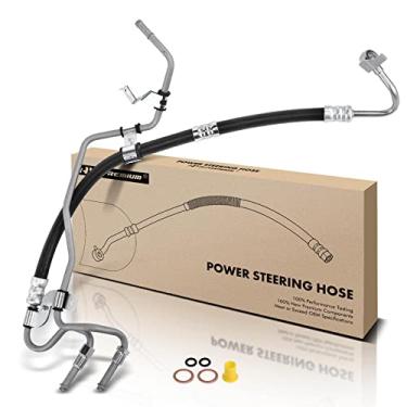Imagem de A-Premium Conjunto De Mangueira Pressão E Retorno Direção Hidráulica Compatível Com Toyota Camry 2010-2011, 2,5 L Avanço, Anel Vedação Bucha Arruela, Bomba Para Engrenagem