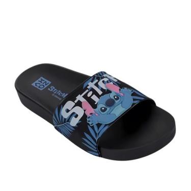 Imagem de Chinelo Zaxy Slide Stitch Meninas Preto, 35