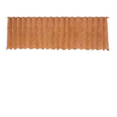 Imagem de Cortina Renda Cascata Bando Reta Veneza Cozinha 0,60X3,00