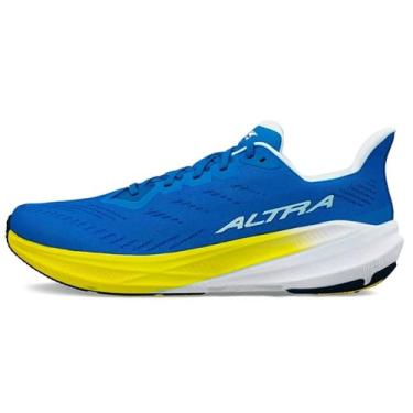 Imagem de ALTRA Tênis de corrida masculino Experience Flow 2 Road, Azul/Amarelo, 42