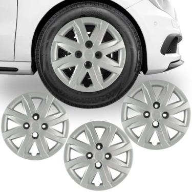 Imagem de Jogo de Calota Gol Voyage Saveiro G5 2009 A 2012 Aro 14 - GRID